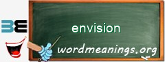 WordMeaning blackboard for envision